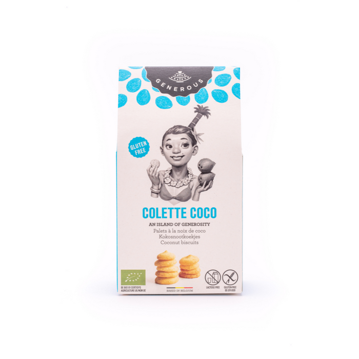 Colette Coco - Coconut cookies - Organic and Gluten-Free