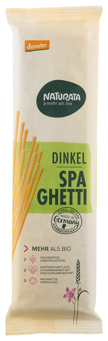 Naturata Spaghetti 500g / Dinkel hell - Spelt, White - Demeter