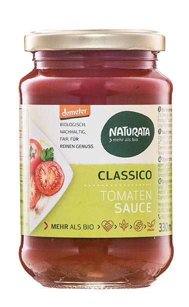 Naturata Classic Tomato Sauce 330ml - Demeter