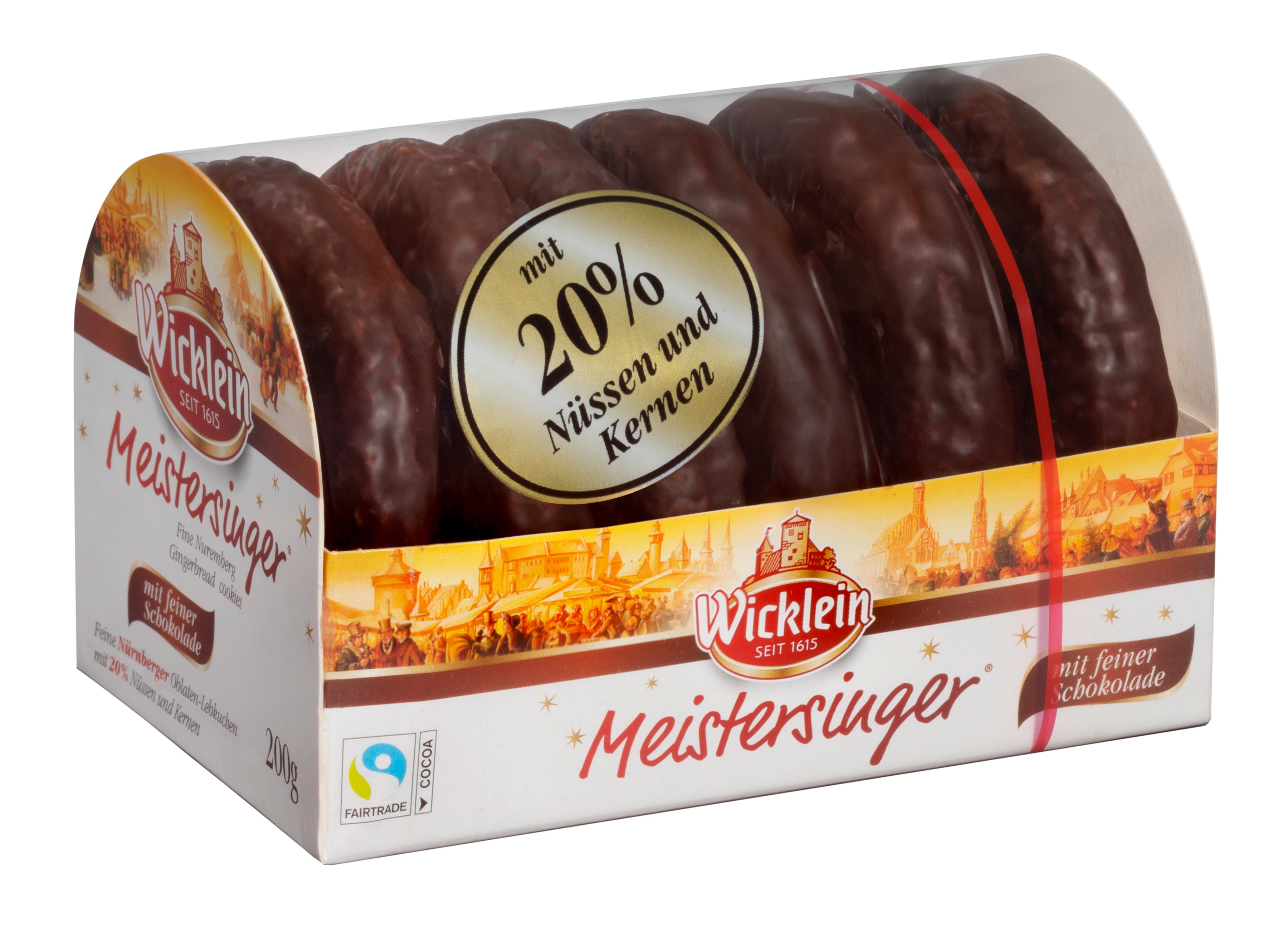 Meistersinger Lebkuchen Dark Chocolate Glazed
