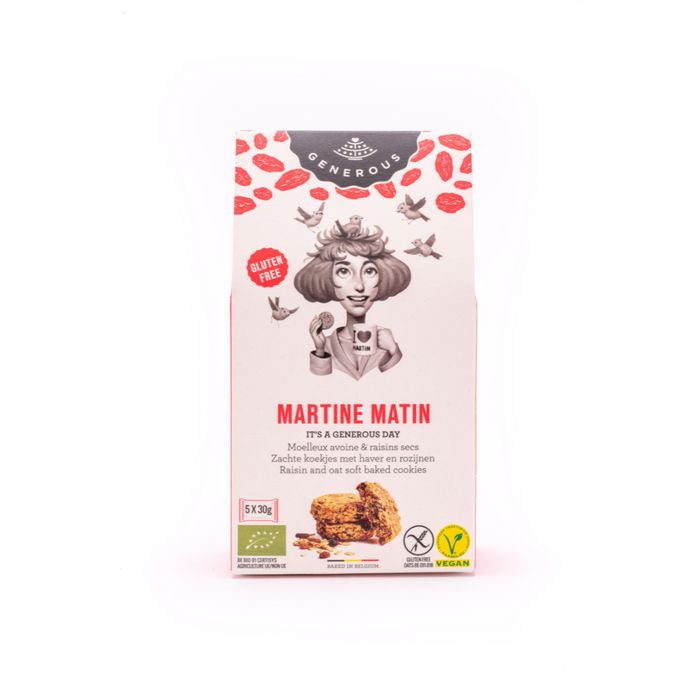 Martine Matin - Oat and Raisins Breakfast Cookies