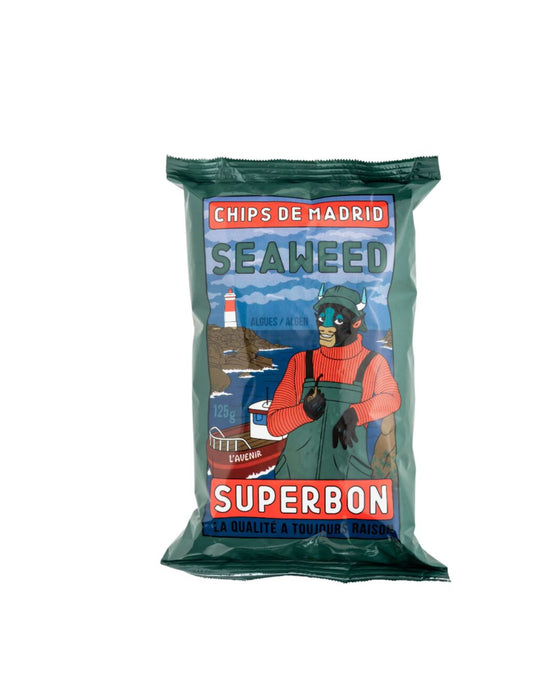 Superbon Chips de Madrid Seaweed 125g