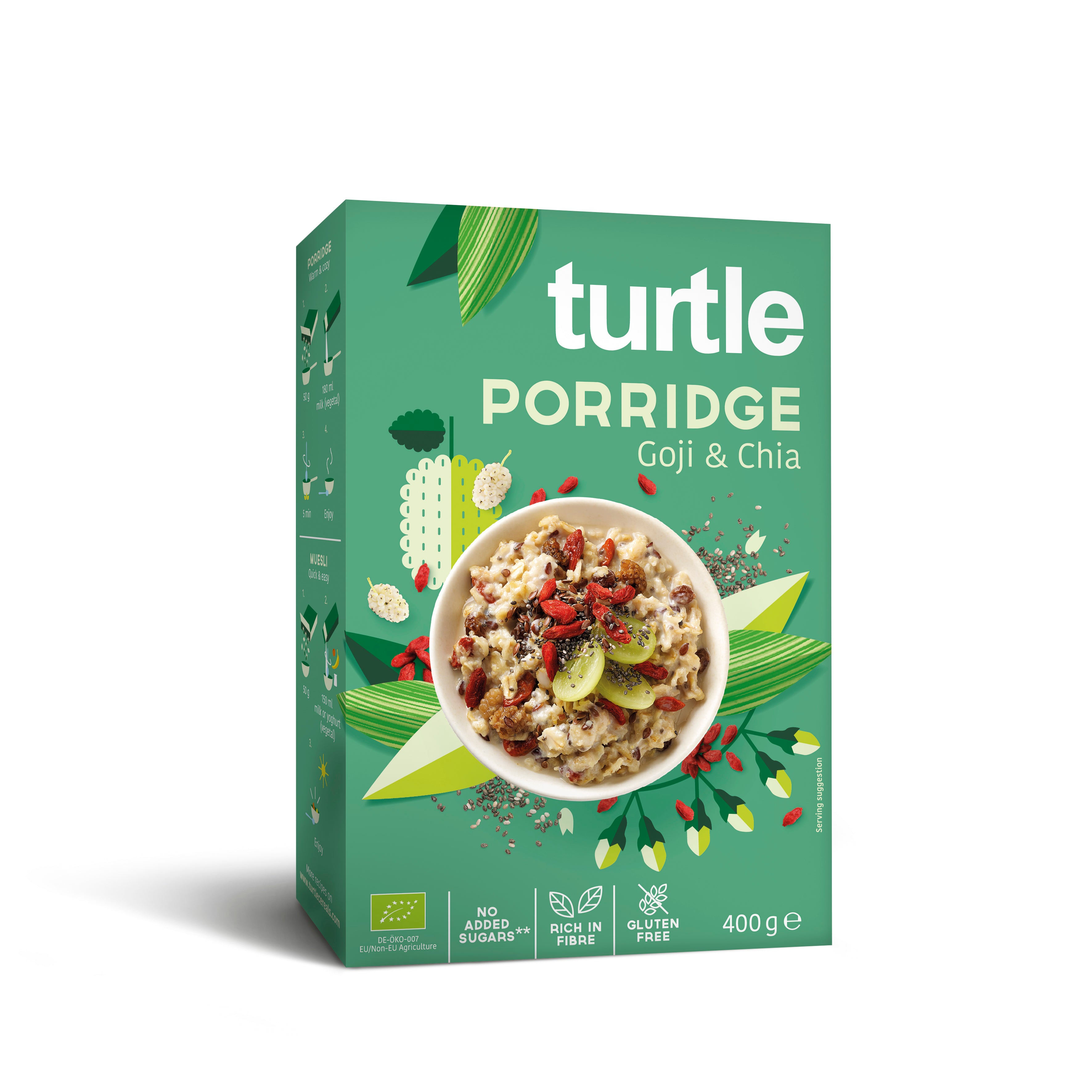 Porridge Goji & Chia - Organic and Gluten Free