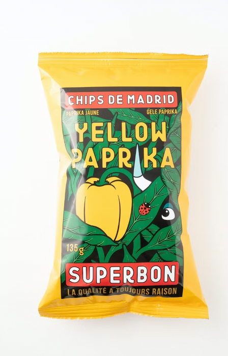 Chips de Madrid Chips Yellow Paprika
