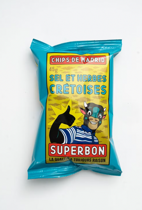 Superbon Chips de Madrid Cretian Herbs
