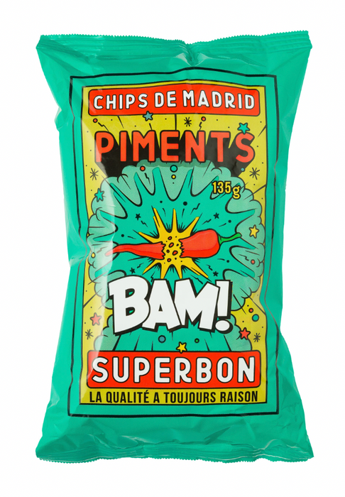 Superbon Chips de Madrid Pimento (Cayenne)
