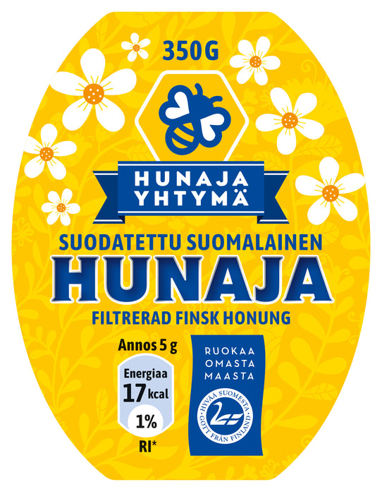 Filtered Finnish honey 350 g