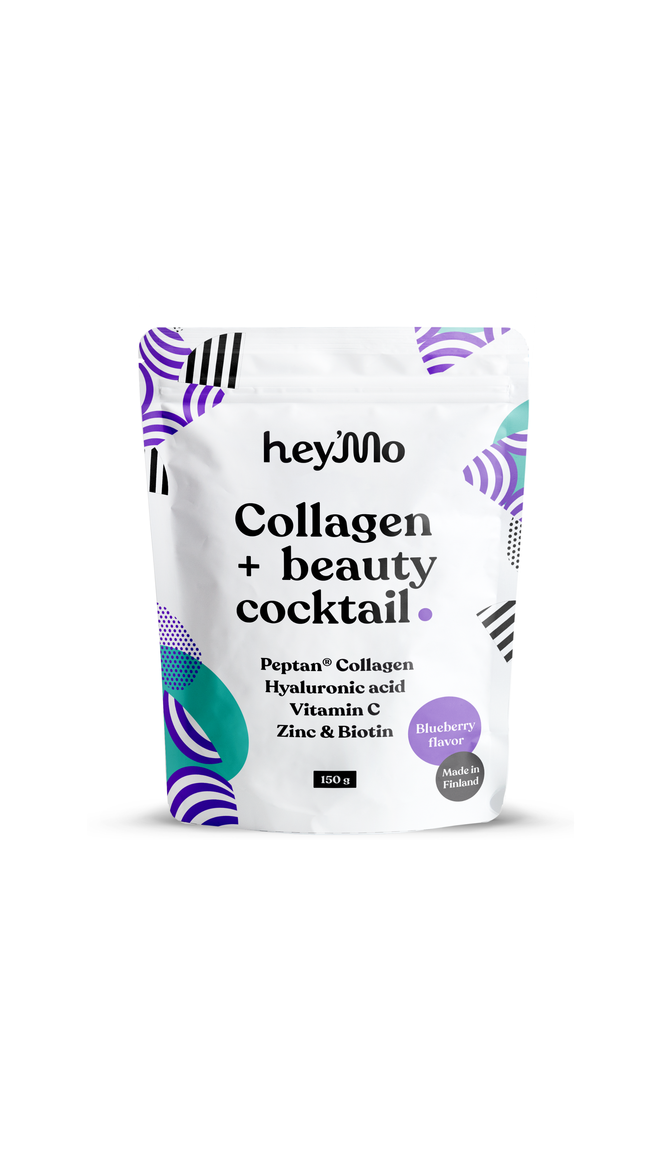 hey'Mo Collagen+ Beauty Cocktail Blueberry