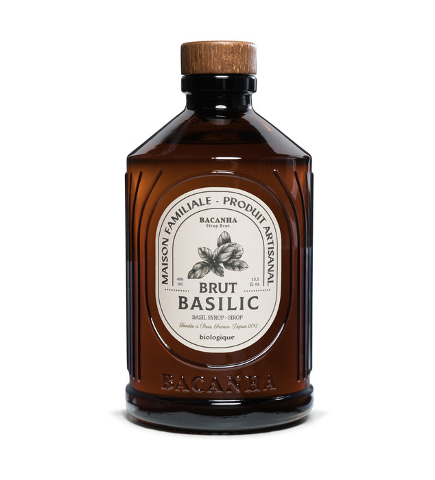Raw Basil Syrup - Organic