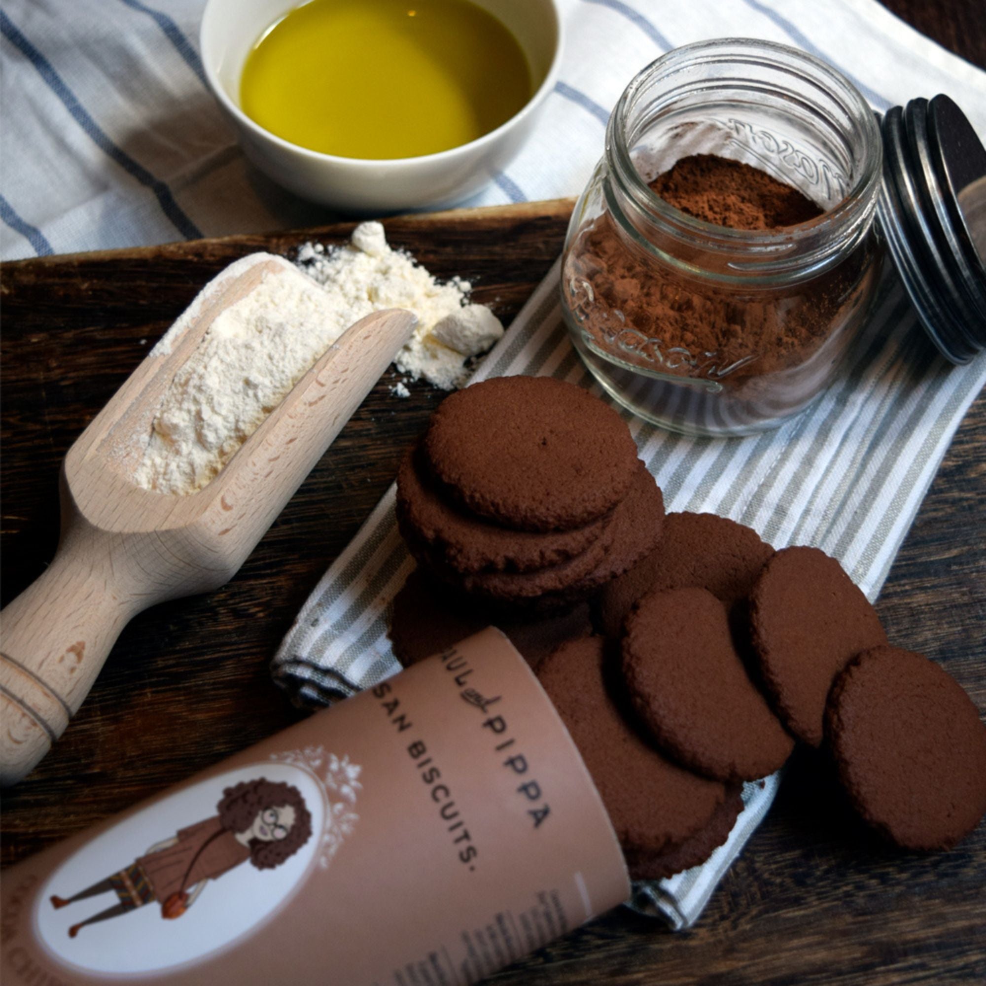 Cocoa Chips - Chocolate and Olive Oil