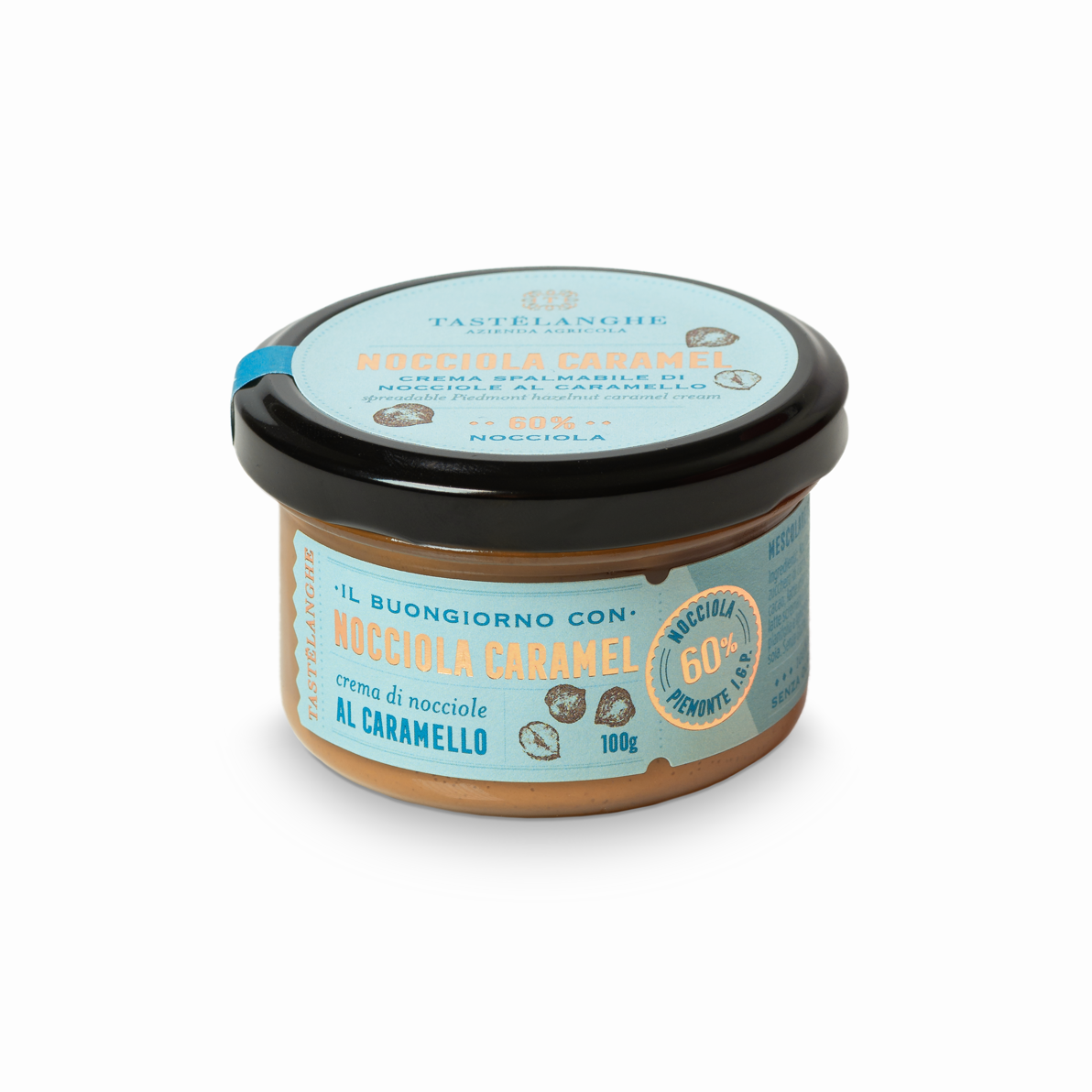 60% Piedmont Hazelnut Caramel Cream