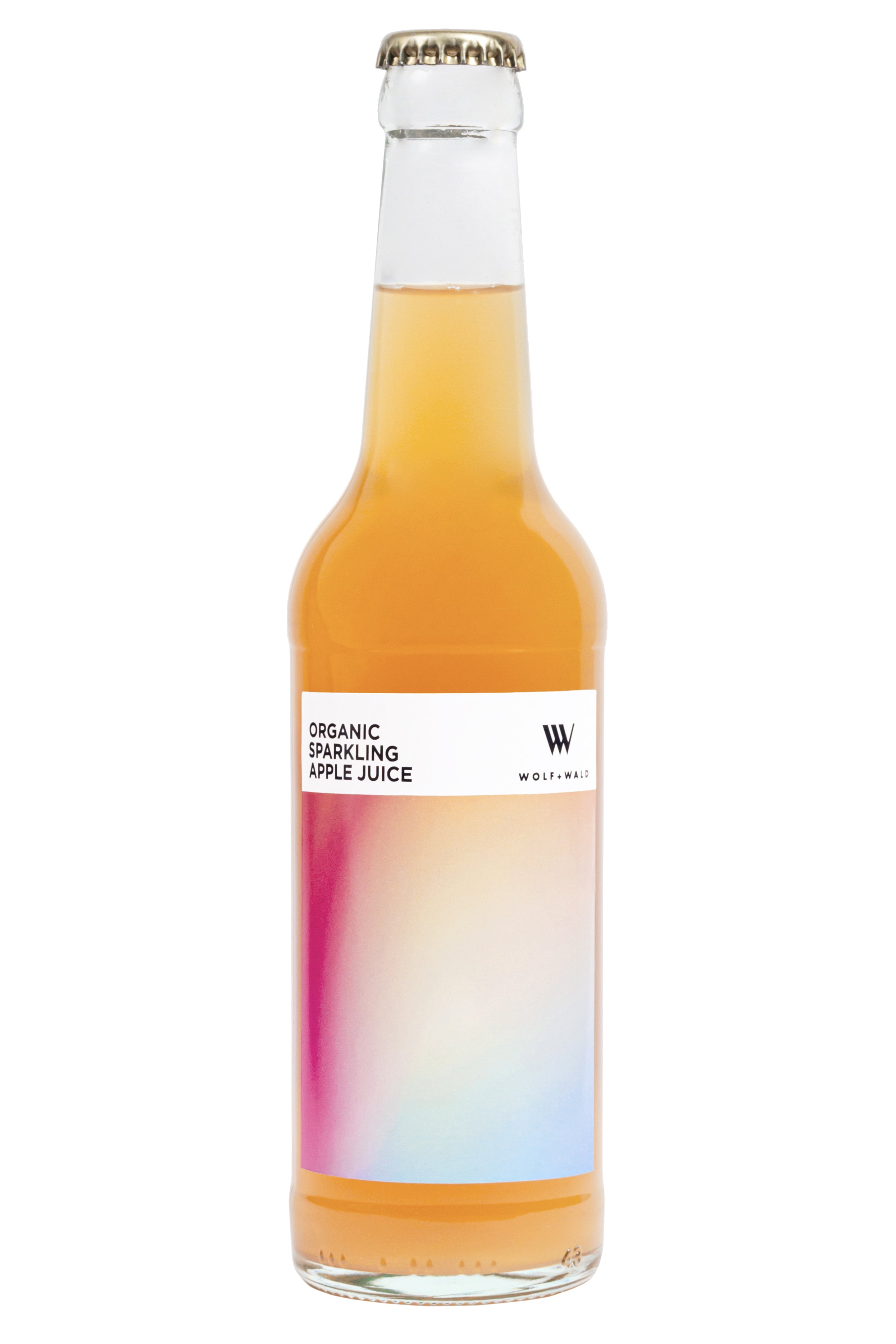 WOLF + WALD Organic Sparkling Apple Juice