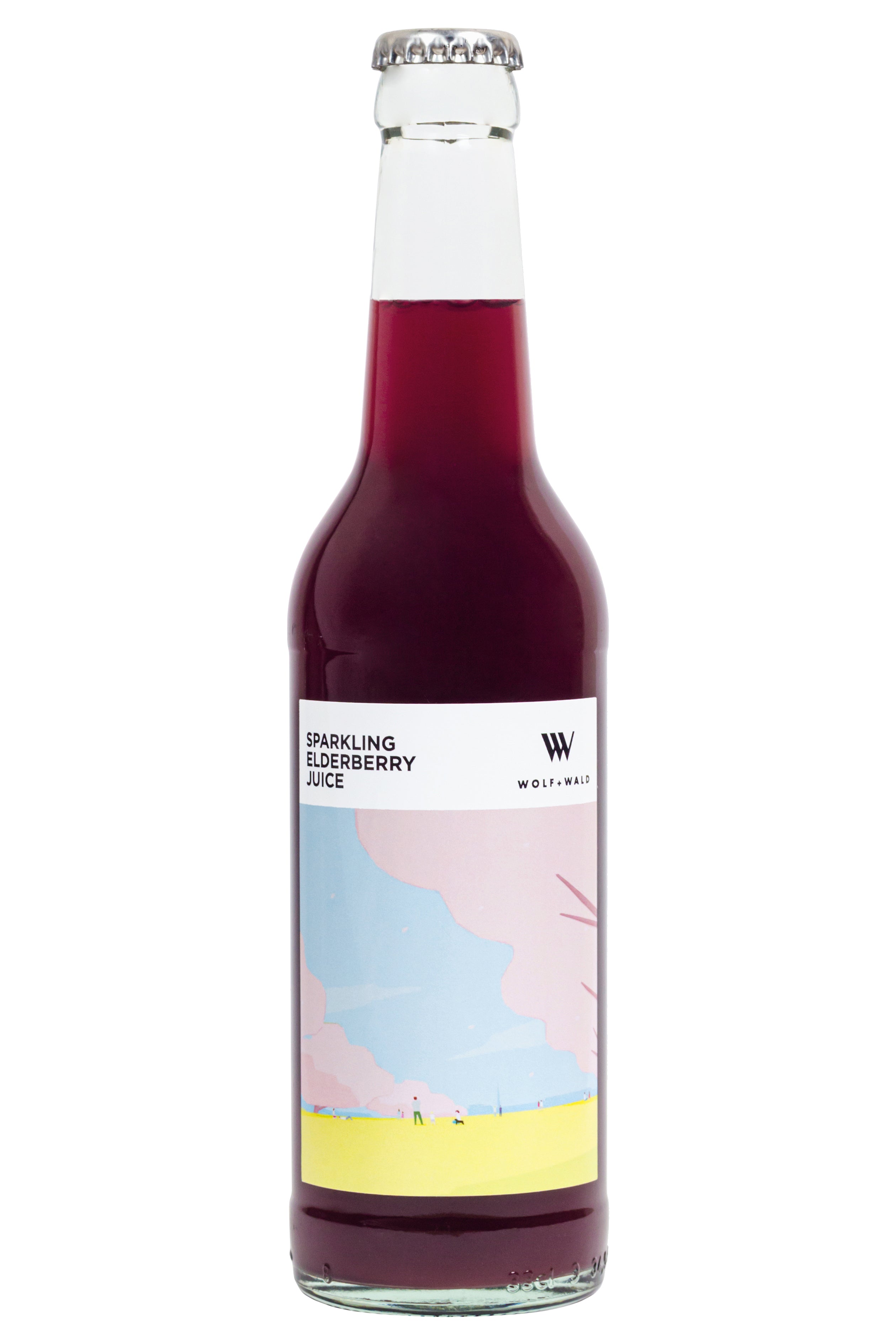 WOLF + WALD Sparkling Elderberry Juice